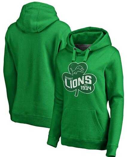 Women Detroit Lions Pro Line by Fanatics Branded St. Patrick's Day Paddy's Pride Pullover Hoodie Kelly Green FengYun,We sell and wholesale Women Detroit Lions Pro Line by Fanatics Branded St. Patrick's Day Paddy's Pride Pullover Hoodie Kelly Green FengYun on line form chian!